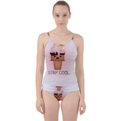 Stay Cool Cut Out Top Tankini Set by ZephyyrDesigns