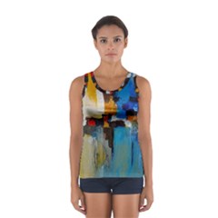 Abstract Sport Tank Top  by consciouslyliving