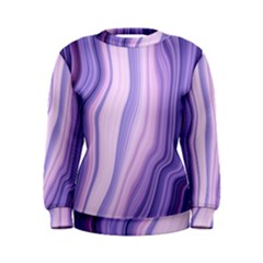 Marbled Ultra Violet Women s Sweatshirt by NouveauDesign