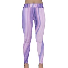 Marbled Ultra Violet Classic Yoga Leggings
