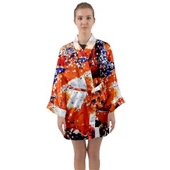 Smashed Butterfly 2 Long Sleeve Kimono Robe by bestdesignintheworld
