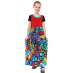 Lyra - Kids  Short Sleeve Maxi Dress