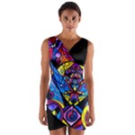 The Time Wielder - Wrap Front Bodycon Dress