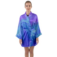 Marble Shades Elephant Texture Long Sleeve Kimono Robe by LoolyElzayat