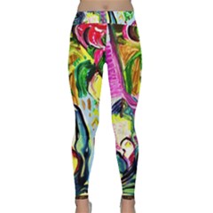 Lilac And Lillies 2 Classic Yoga Leggings by bestdesignintheworld