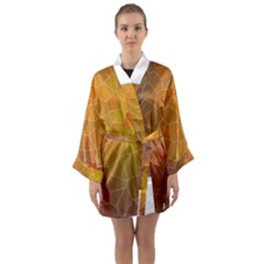 Colors Modern Contemporary Graphic Long Sleeve Kimono Robe by Sapixe