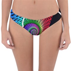 Head Spiral Self Confidence Reversible Hipster Bikini Bottoms by Sapixe