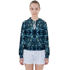 Abstract Fractal Magical Women s Tie Up Sweat by Sapixe