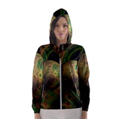 Tiktok s Four-dimensional Steampunk Time Contraption Hooded Windbreaker (women) by jayaprime