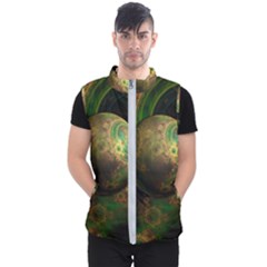 Tiktok s Four-dimensional Steampunk Time Contraption Men s Puffer Vest by jayaprime