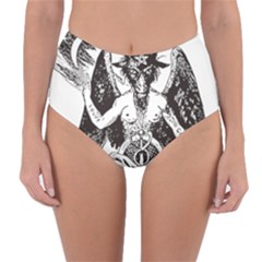 Devil Baphomet Occultism Reversible High-waist Bikini Bottoms by Sapixe