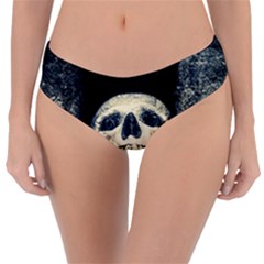 Smiling Skull Reversible Classic Bikini Bottoms by FunnyCow