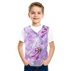 Pink Lilac Flowers Kids  Sportswear by FunnyCow