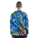 Artist Palette And Brushes Hooded Windbreaker (Men) View2