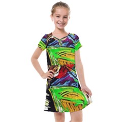 Lillies In The Terracotta Vase 1 Kids  Cross Web Dress by bestdesignintheworld