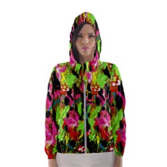 Spring Ornaments 1 Hooded Windbreaker (women) by bestdesignintheworld