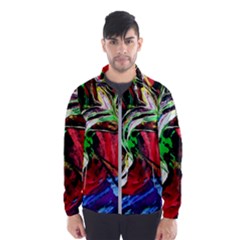 Lillies In The Terracotta Vase 3 Windbreaker (men) by bestdesignintheworld