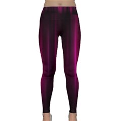 Theater Cinema Curtain Stripes Classic Yoga Leggings