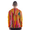 Background Abstract Colorful Hooded Windbreaker (Men) View2