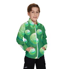 Background Colorful Abstract Circle Windbreaker (kids)