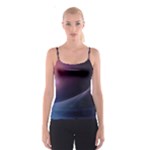 Abstract Form Color Background Spaghetti Strap Top