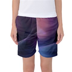 Abstract Form Color Background Women s Basketball Shorts by Nexatart