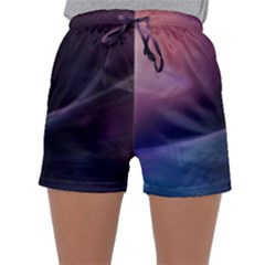 Abstract Form Color Background Sleepwear Shorts by Nexatart