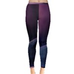Abstract Form Color Background Inside Out Leggings