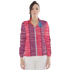 Background Colorful Abstract Windbreaker (women) by Nexatart