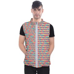 Background Abstract Colorful Men s Puffer Vest by Nexatart