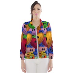 Heart Love Smile Smilie Windbreaker (women) by Nexatart