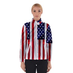 American Usa Flag Vertical Winterwear by FunnyCow