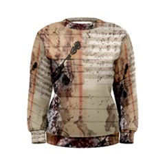 Art Collage Design Colorful Color Women s Sweatshirt