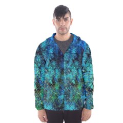 Color Abstract Background Textures Hooded Windbreaker (men) by Nexatart