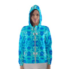 Celestial Waters Hooded Windbreaker (women) by G33kChiq