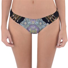 Butterflies And Flowers A In Romantic Universe Reversible Hipster Bikini Bottoms by pepitasart