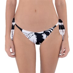 Animal Canine Dog Japanese Chin Reversible Bikini Bottom by Sapixe