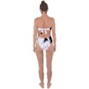 Animal Canine Dog Japanese Chin Tie Back One Piece Swimsuit View2