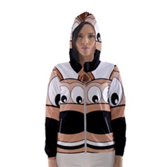 Doh Puppy Happy Pet Hound Animal Hooded Windbreaker (women) by Sapixe