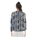 Pattern Texture Form Background Hooded Windbreaker (Women) View2