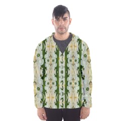 Fantasy Jasmine Paradise Bloom Hooded Windbreaker (men) by pepitasart