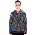 Out Of Body Activation Grid - Women s Zipper Hoodie View1