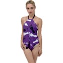 PURPLE Go with the Flow One Piece Swimsuit View1