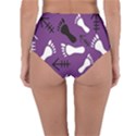 PURPLE Reversible High-Waist Bikini Bottoms View2