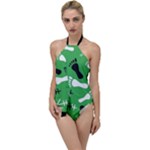 GREEN Go with the Flow One Piece Swimsuit