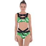 GREEN Bandaged Up Bikini Set 