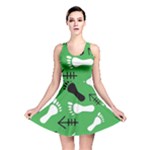 GREEN Reversible Skater Dress