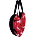 RED SWATCH#2 Giant Heart Shaped Tote View4