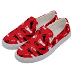 RED Men s Canvas Slip Ons