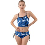 BLUE #2 Mini Tank Bikini Set